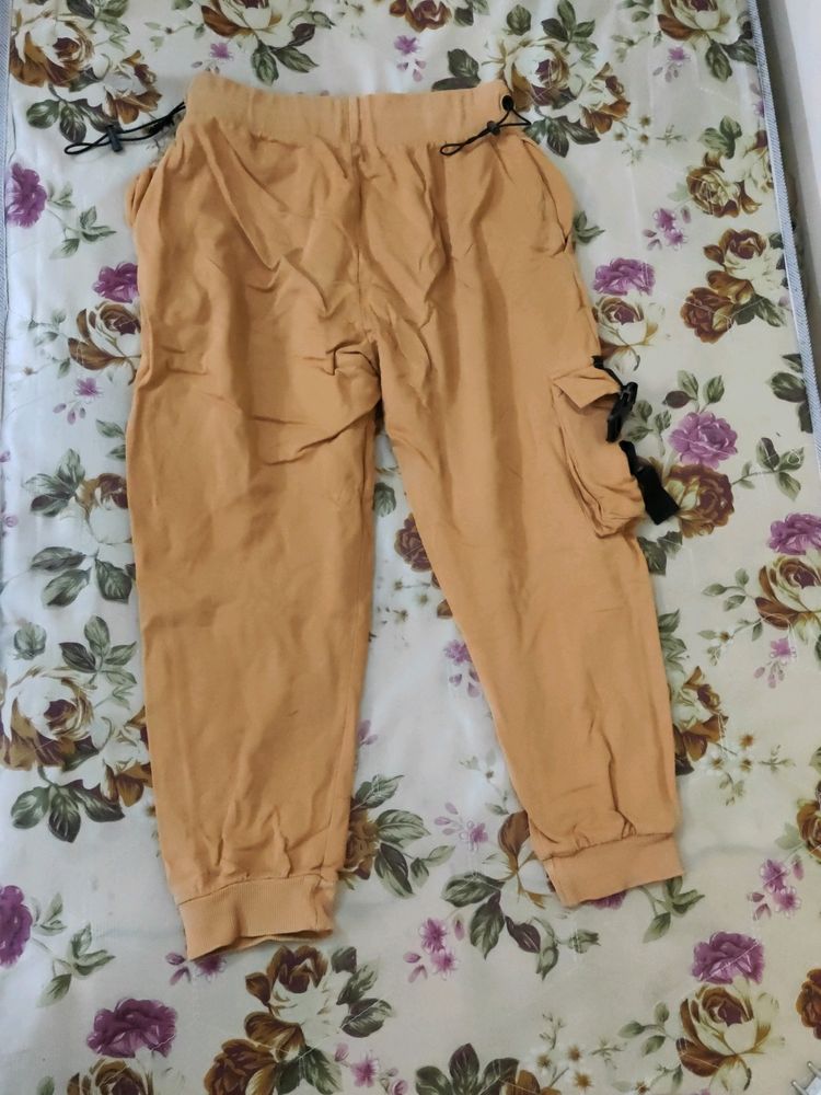 Westside Mustard Cotton Joggers