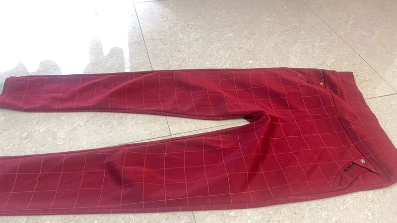 Maroon Colored Active Gym Wear