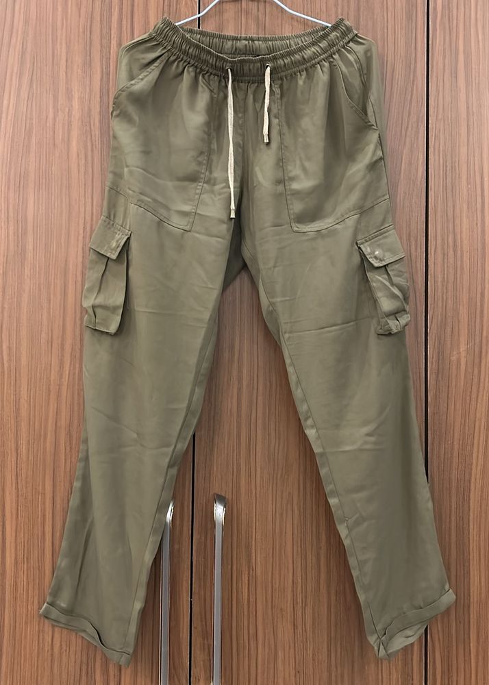 Olive Green Cargo Pants