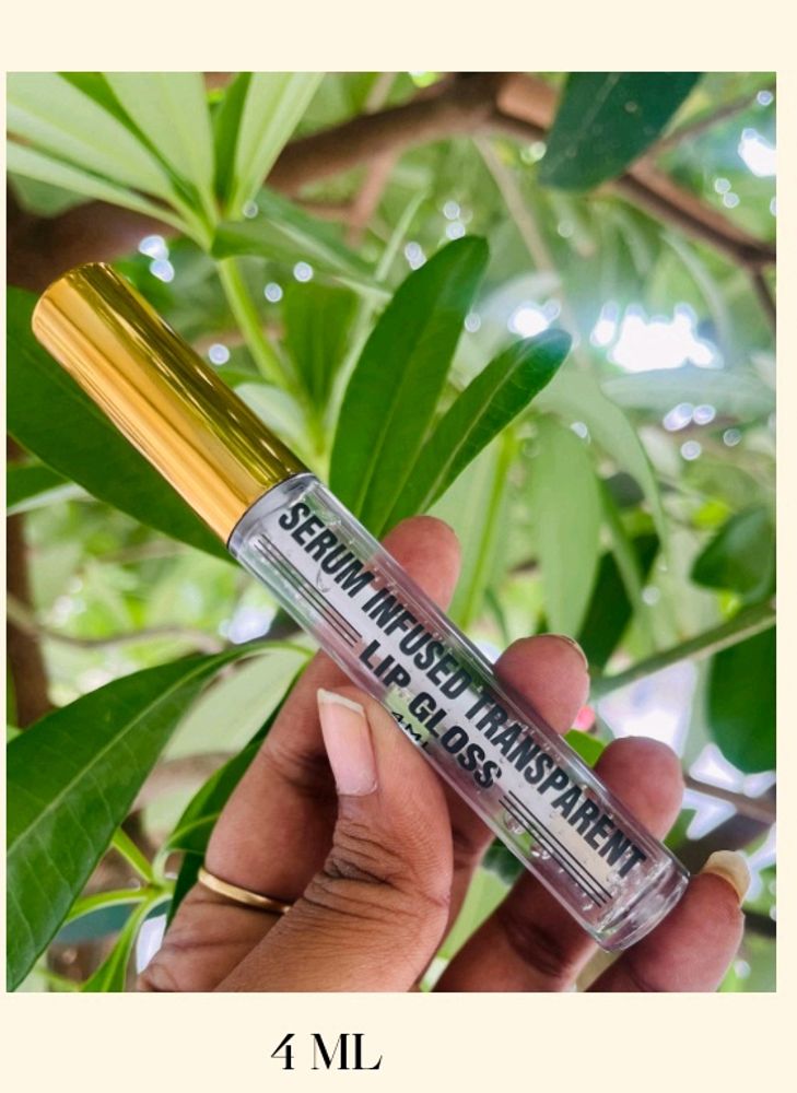 Serum Infused Transparent Lip Gloss