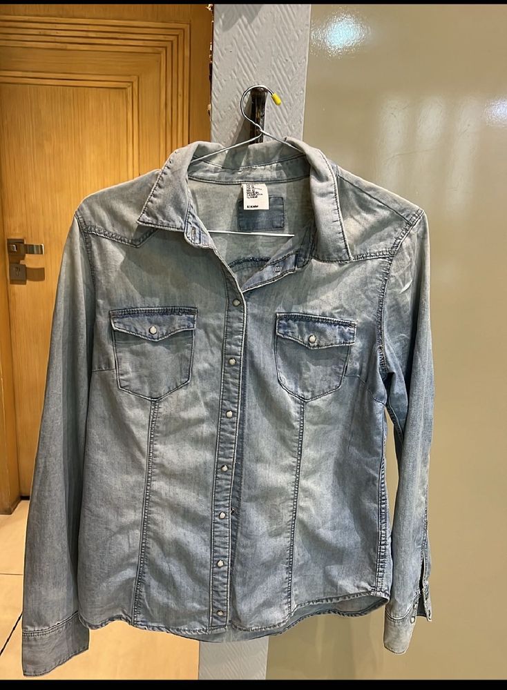 H&M DENIM SHIRT