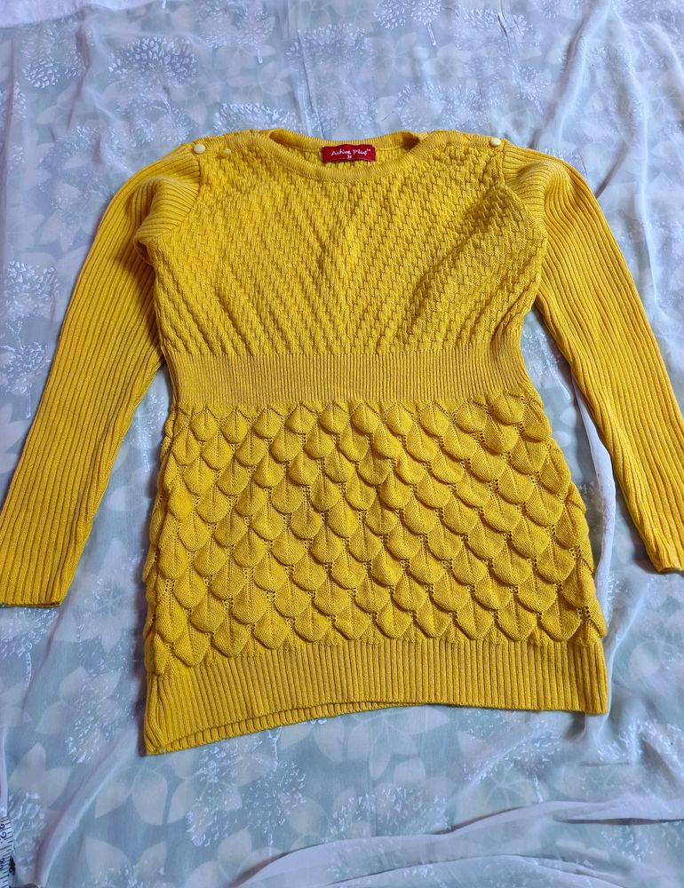 30rs Off🚚 Bright Yellow Sweater (Women's)