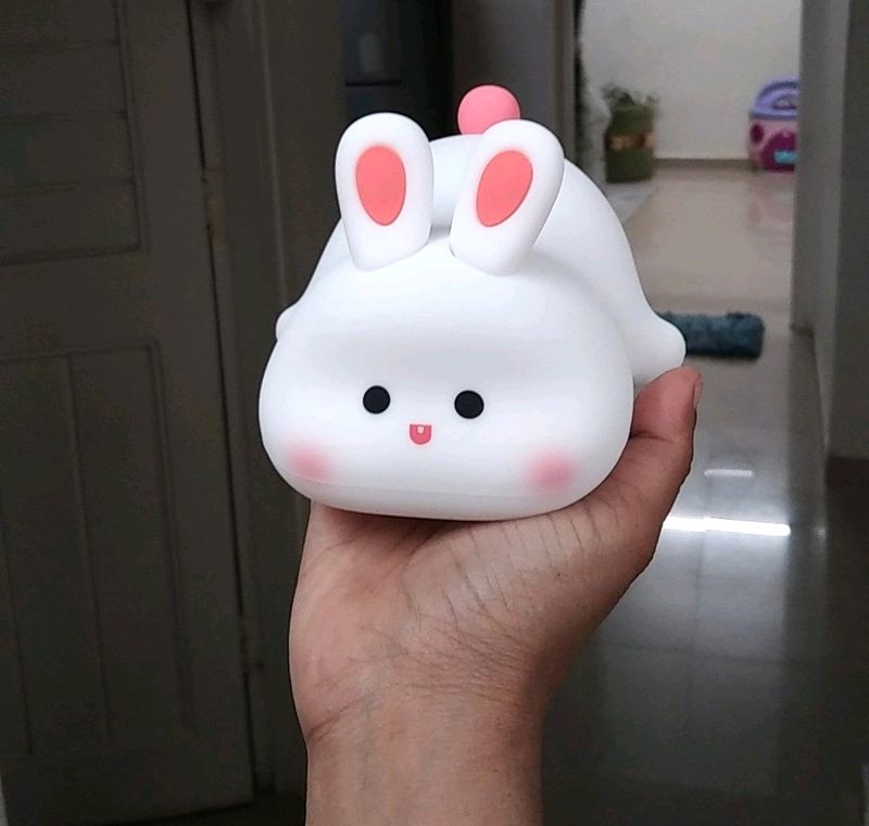 Cute Bunny Squishy Lamp