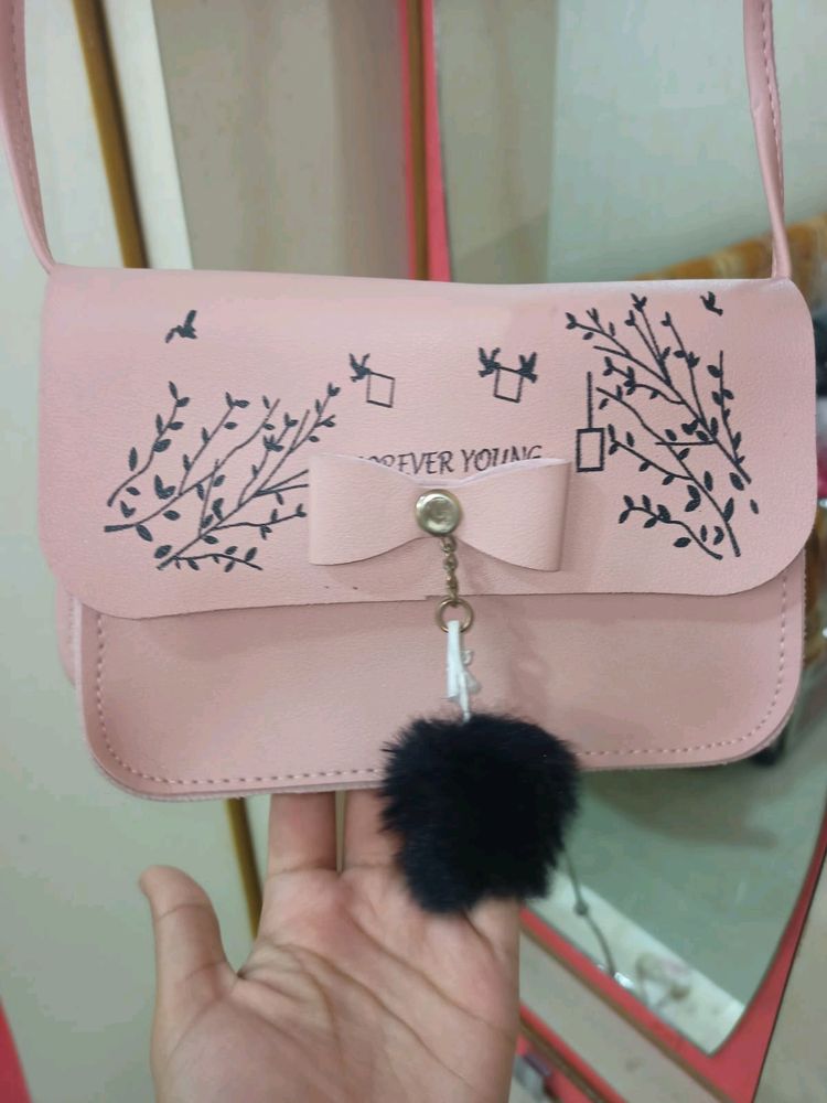 Pink Colour Purse 👜