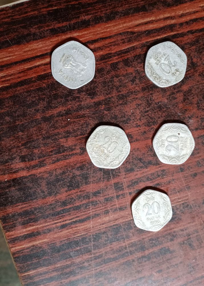 20 Paise Coins