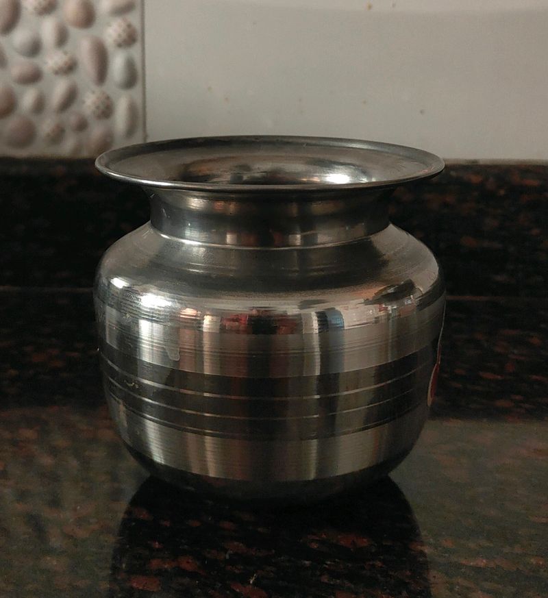 Steel Pot (लोटा)