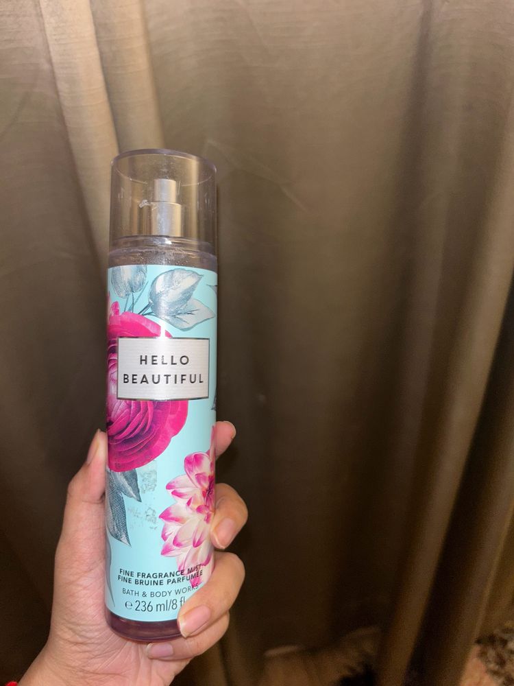 Bath And Both Works Hello Beautiful Body Mist