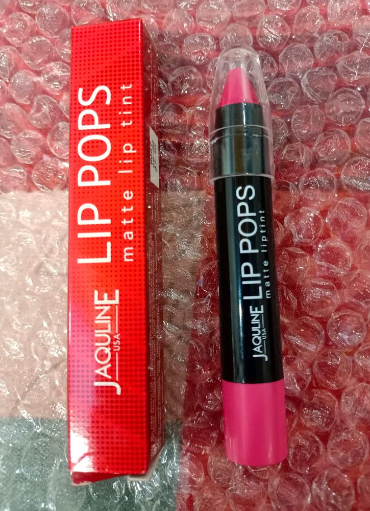 Jaquline USALip Pops Matte Lip Tint - Pink Pop 06