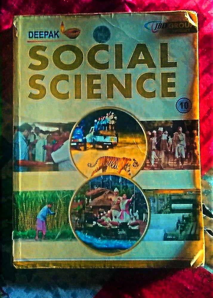 Jyoti Book Depo Social Science Guide 10th Class