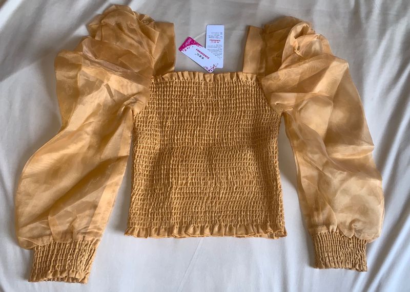 Golden Fancy Top