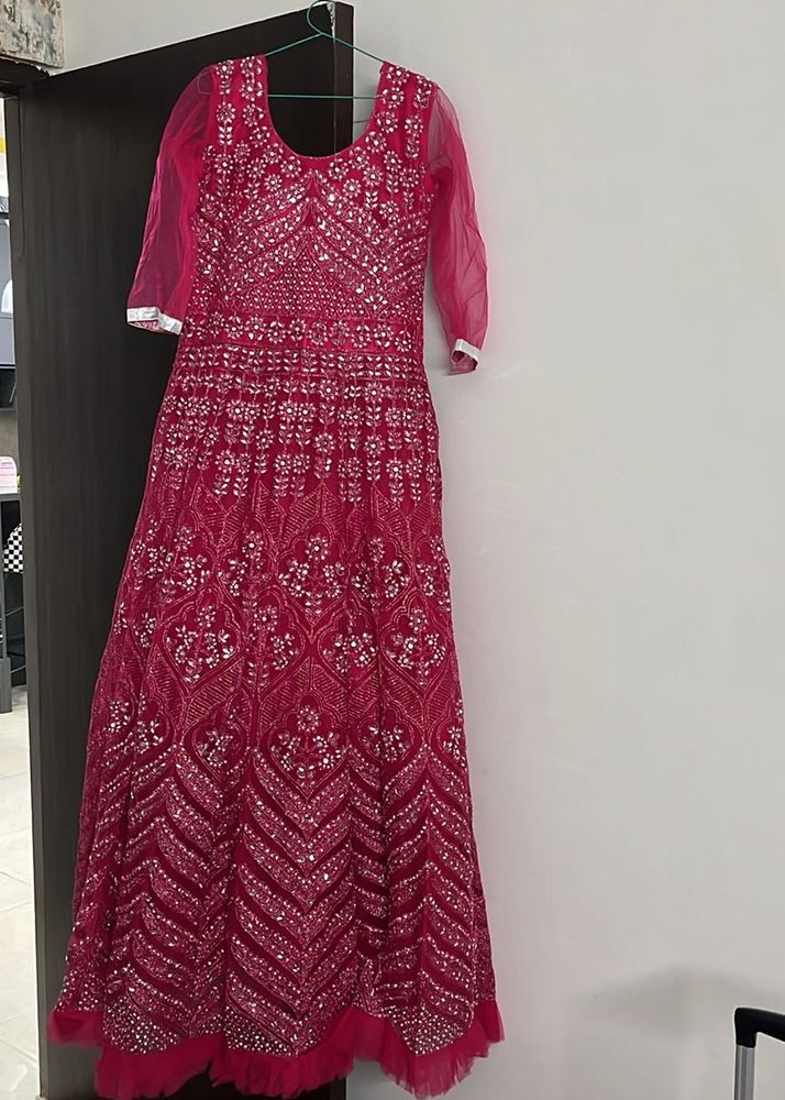 Like New Ethnic Gown Suit In Weeding Season