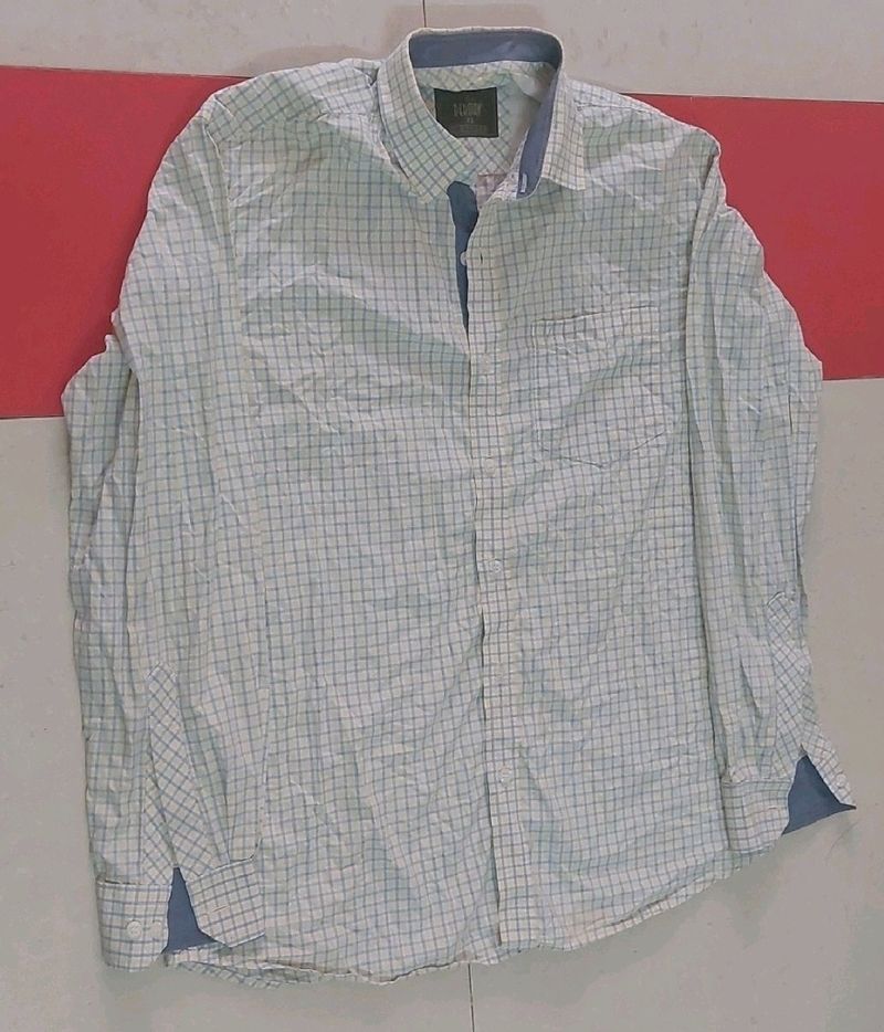 Men's pure cotton shirt