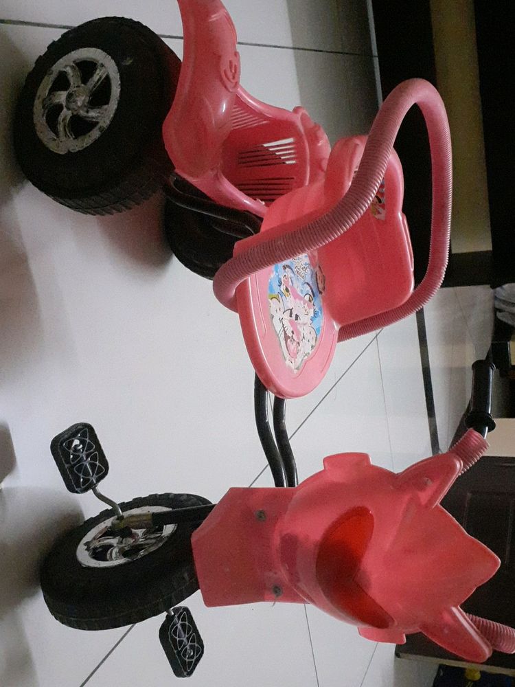 Kids Tricycle Pink