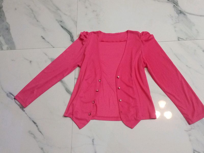 Pink Shrug