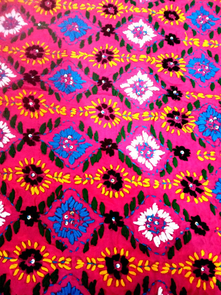 Phulkari Dupatta Handwork