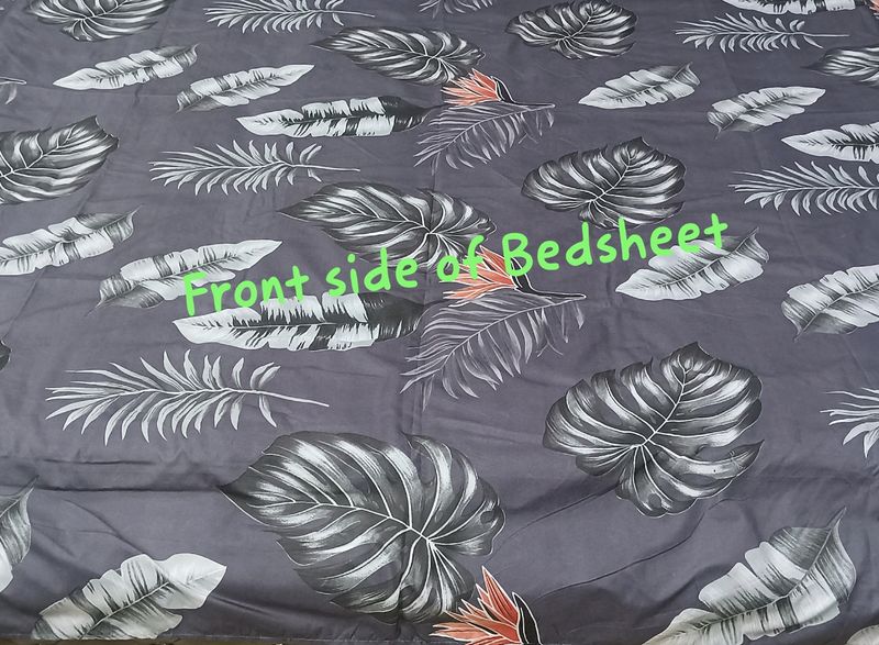 King Size Bedsheet + 2 Pillow Covers