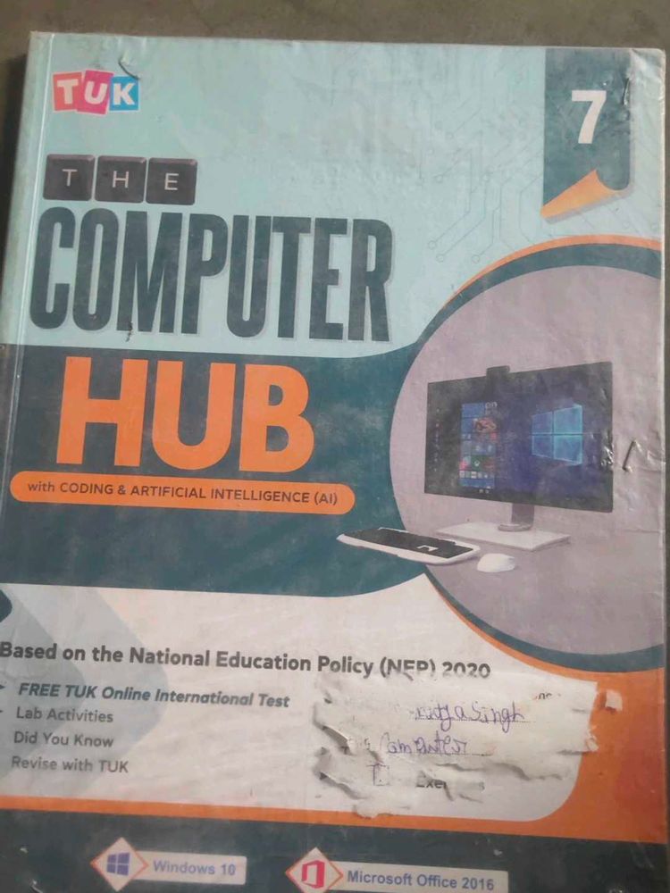 The Computer Hub Book For Class 7