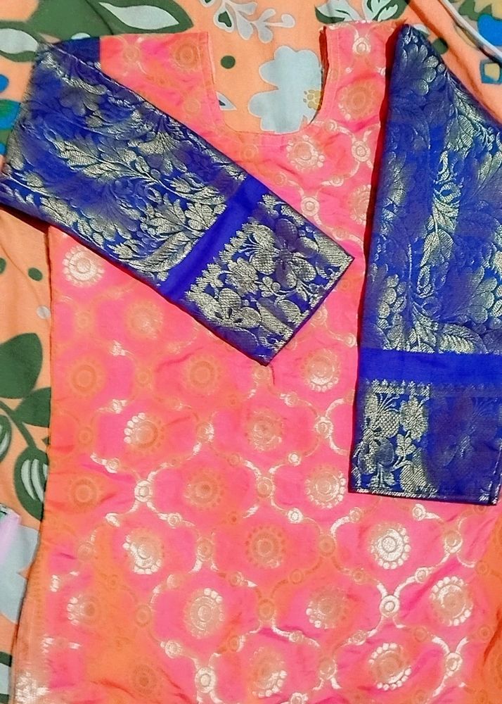 Banarsi Kurta With Banarsi Dupatta