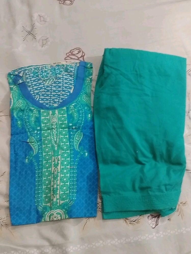 Suit For Girls& Women,, Green Colour