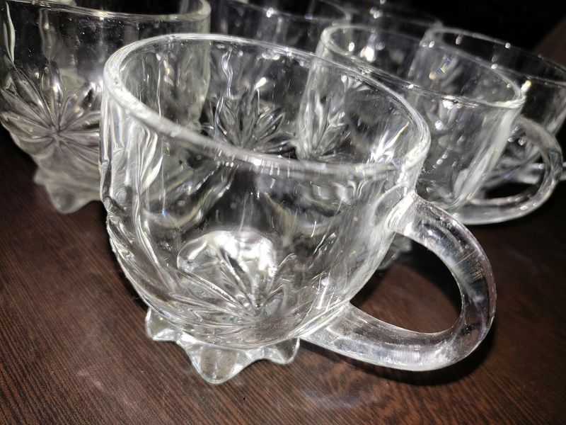 6 Glass Cup Set