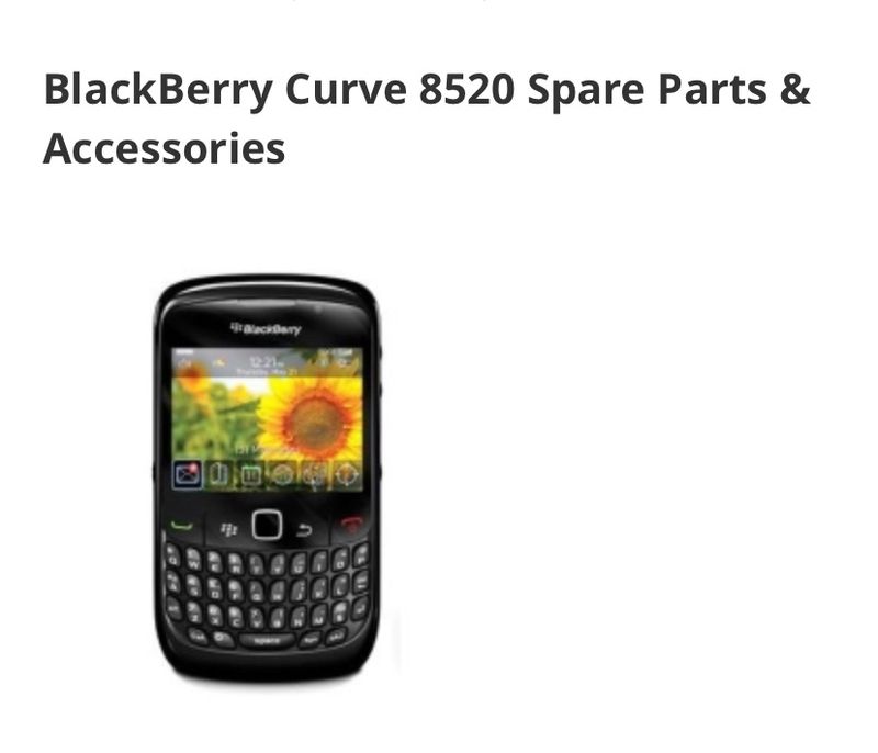 Blackberry Display or any Spare Parts