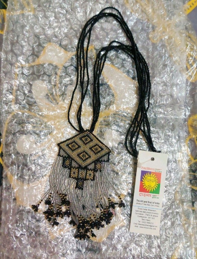 Tribes India Beaded Neckpiece