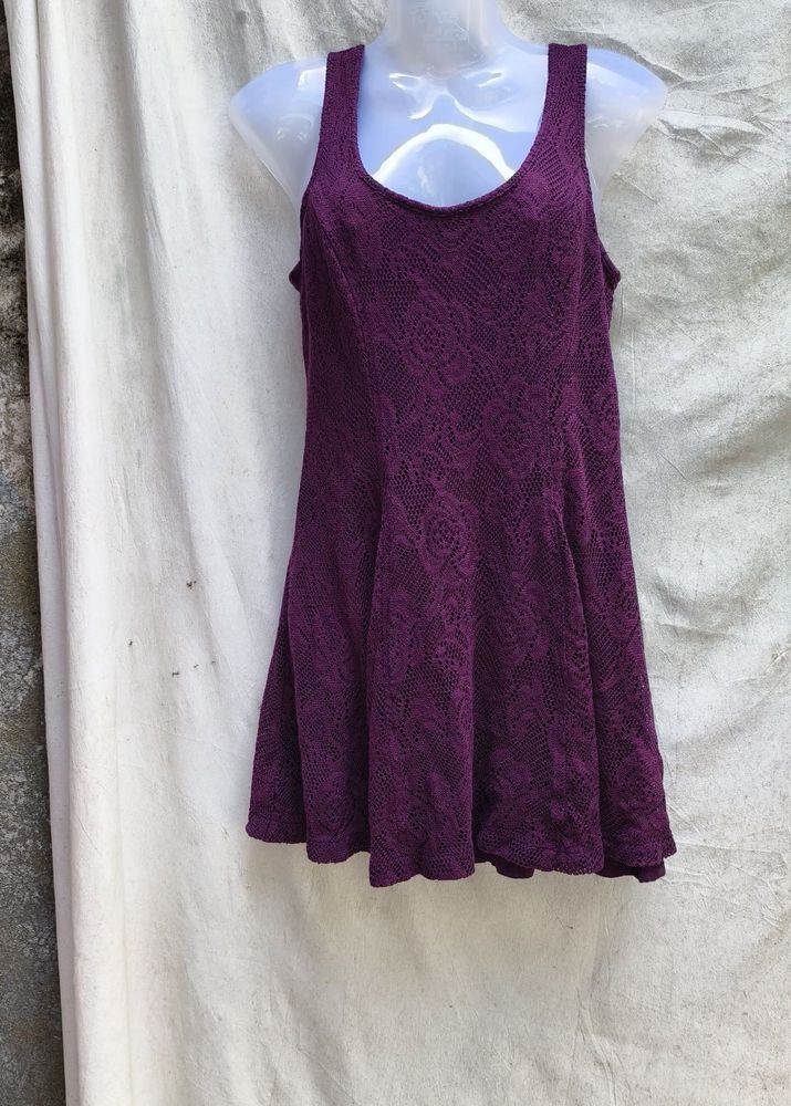 PURPLE DRESS