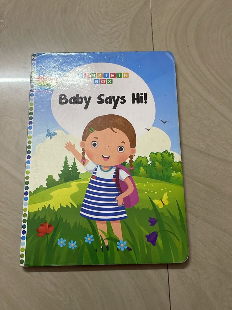 Baby Says Hi Board Book