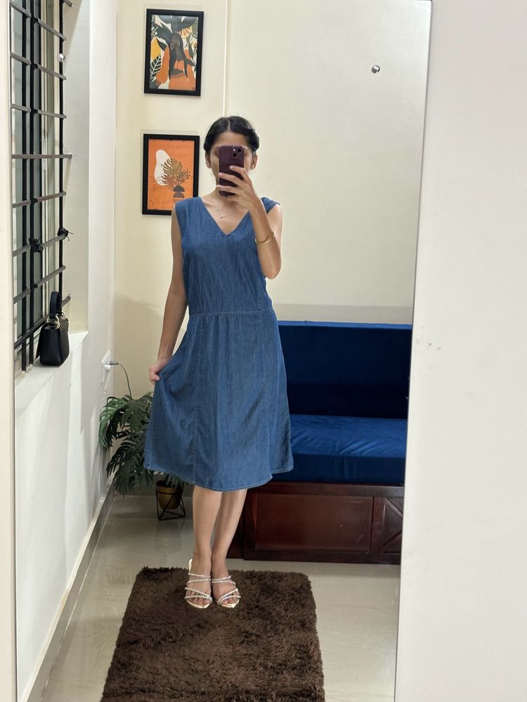 Denim Dress Size L