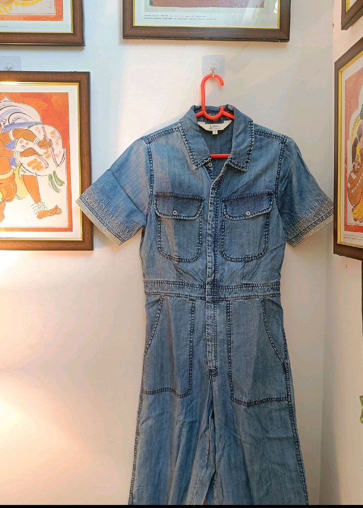 Ritu Kumar DENIM JUMPSUIT- SIZE S