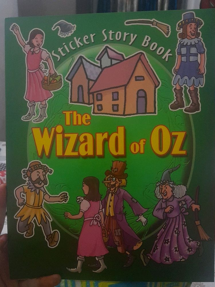 Sticker Story Book✨️😊👍🏻The wizard of Oz 😄