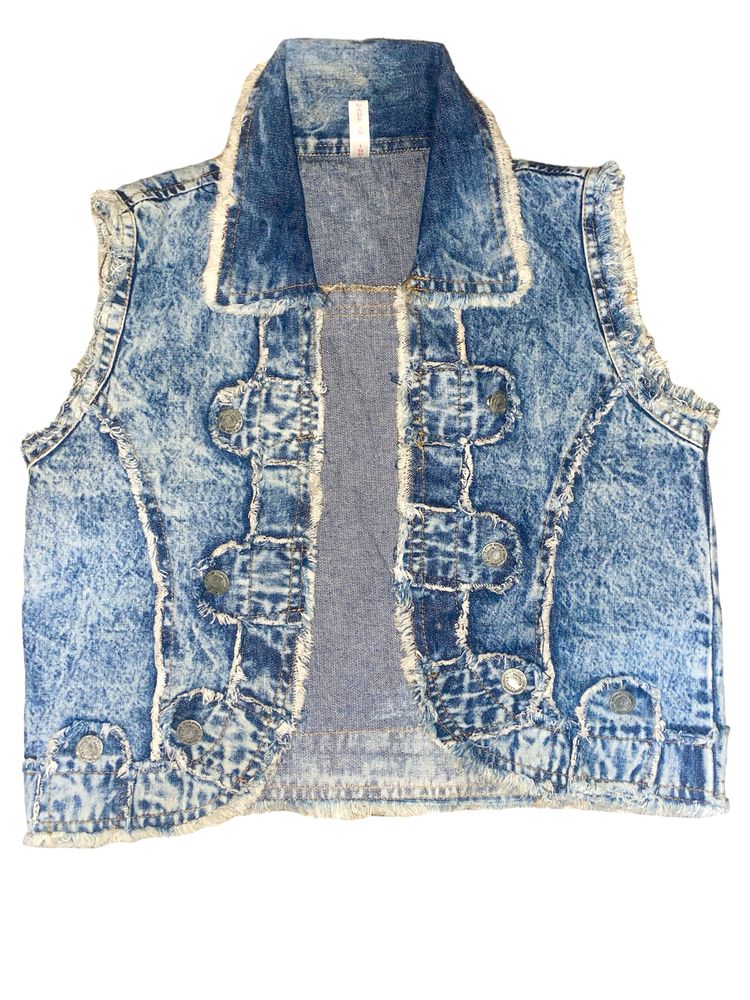 Distressed Denim Jacket