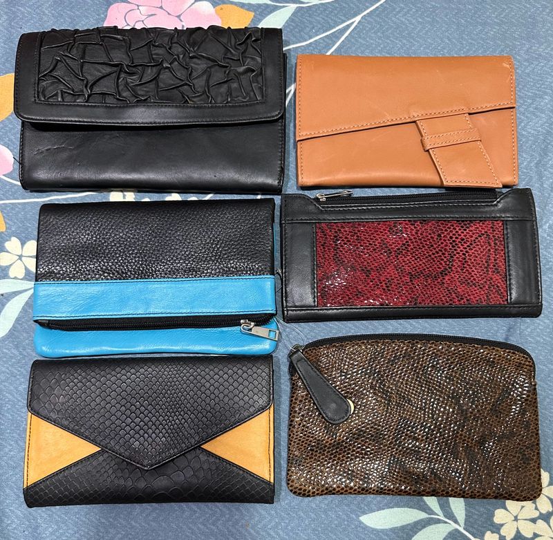 Buy Any Brand New Genuine Leather Wallet @Rs400