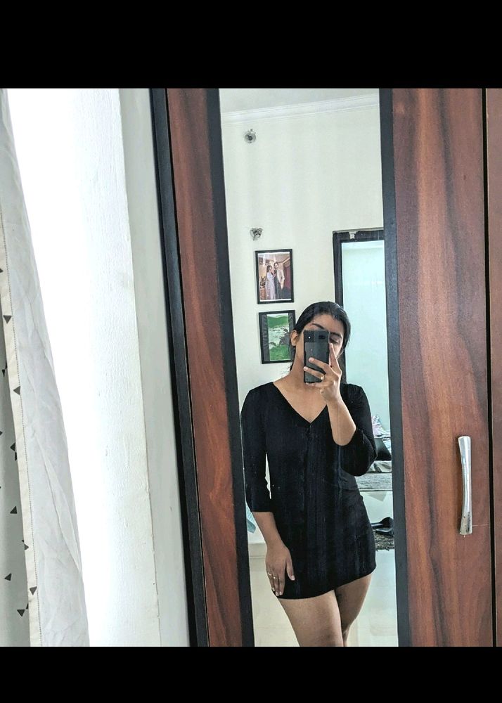 H&M Black Dress For Party And Fomal