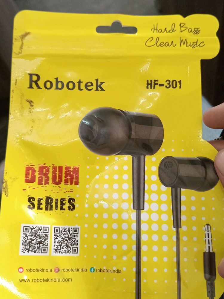 Robotek Drum Series Earphones 🎧