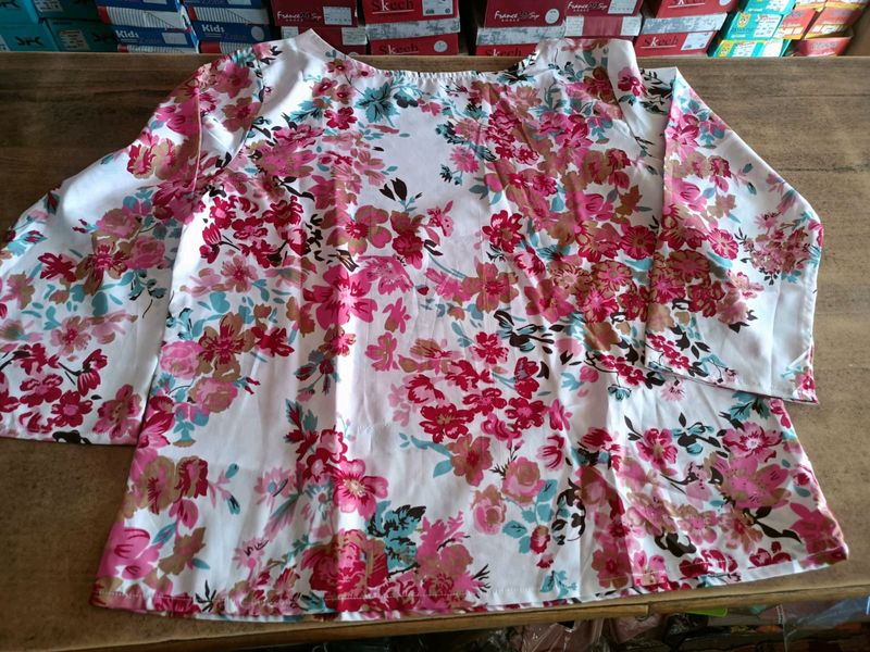 Girls Floral Top