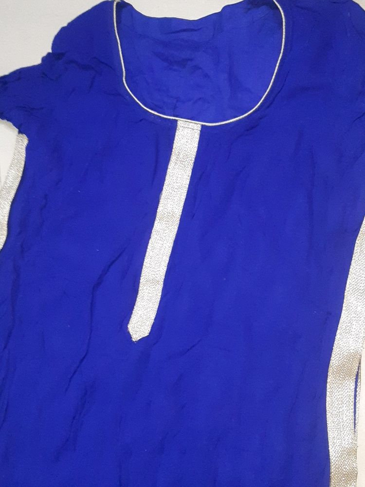 Blue Ethenic Kurties