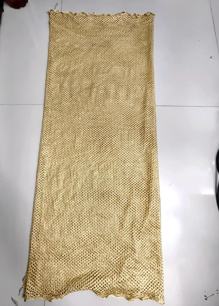 Golden Net Dupatta Full Size 03