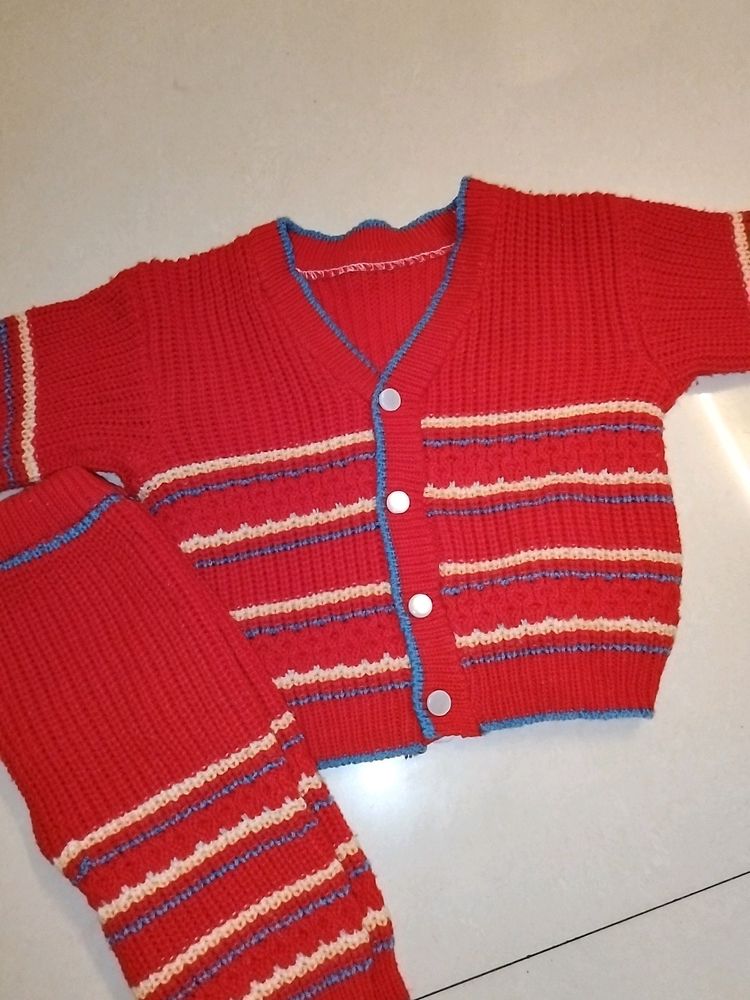 Red Baby Sweater