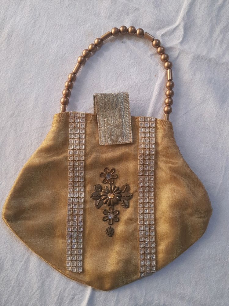 Golden Small Bag