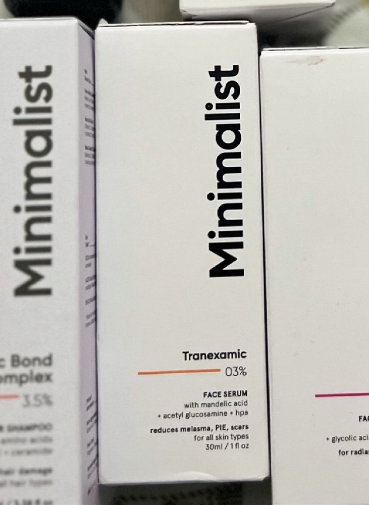 Minimalist Tranexamic Acid Serum