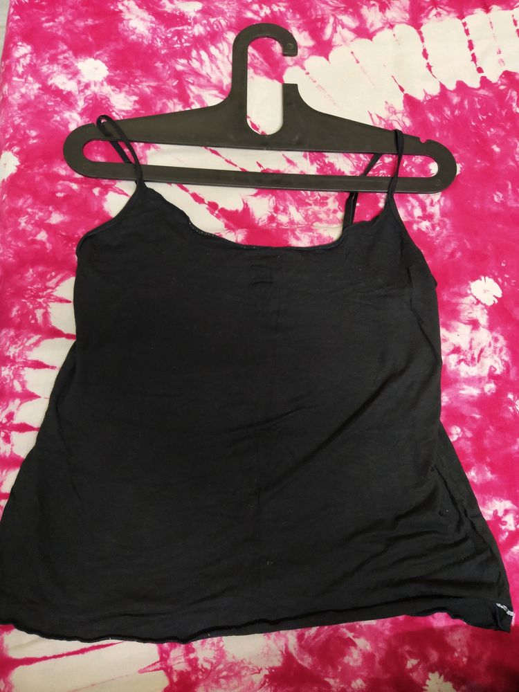 Black Coloured Camisole/Slip lady innerwear