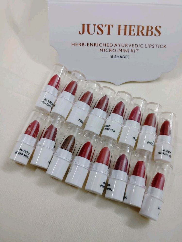 16 Lipstick Micro-Mini Kit