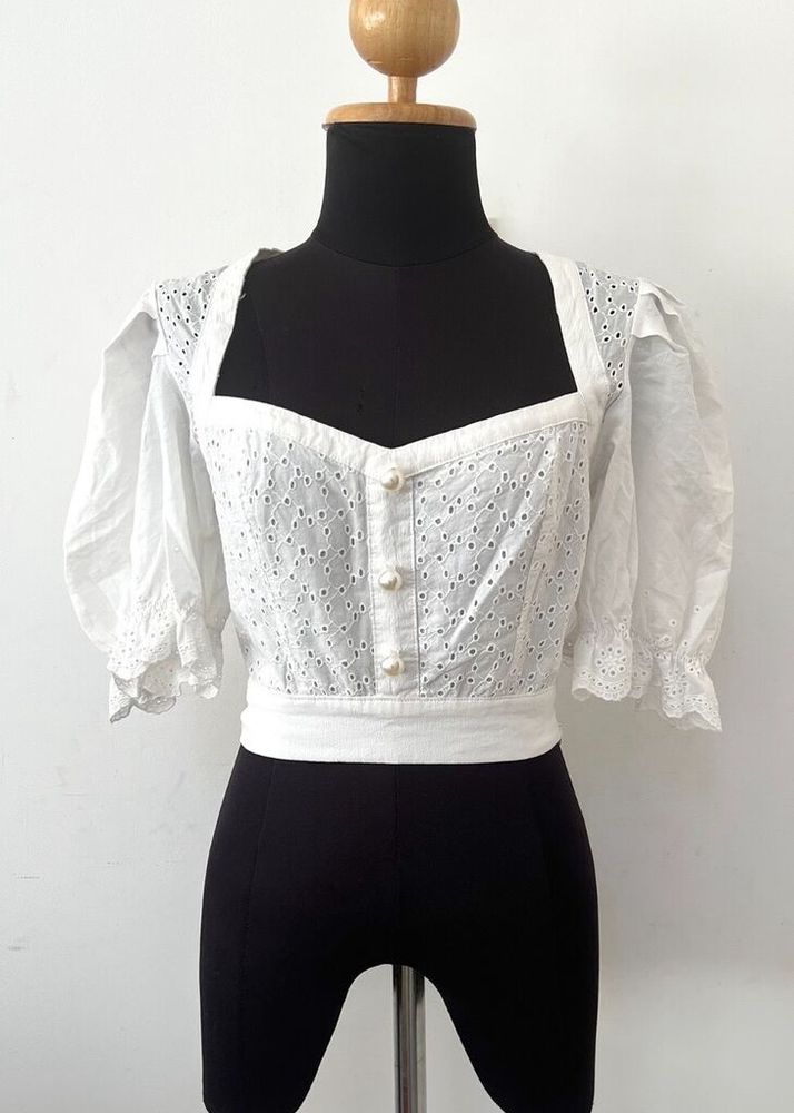 Zara White Top