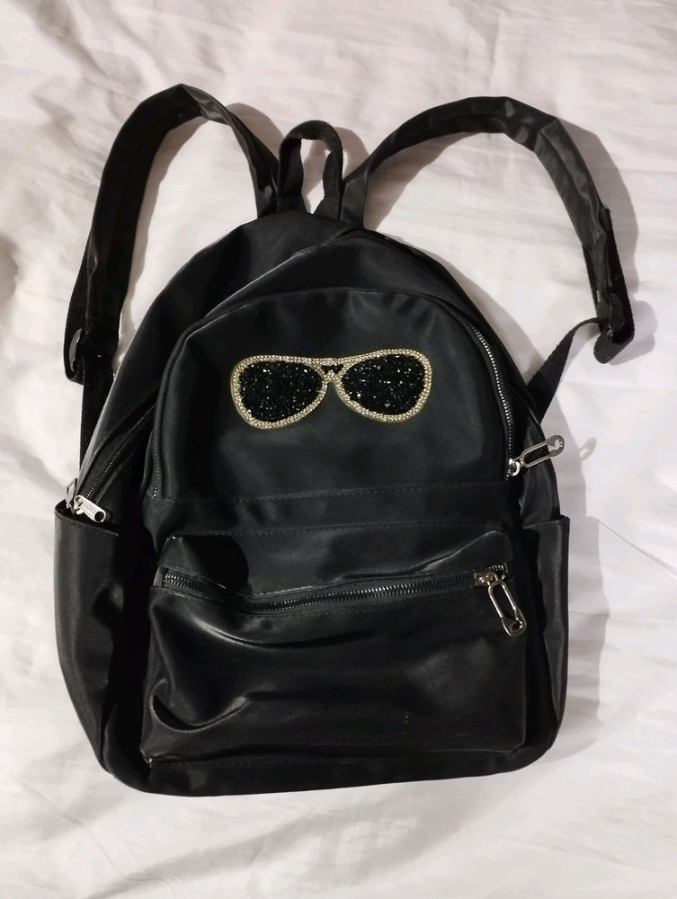 Women's Black Backpack