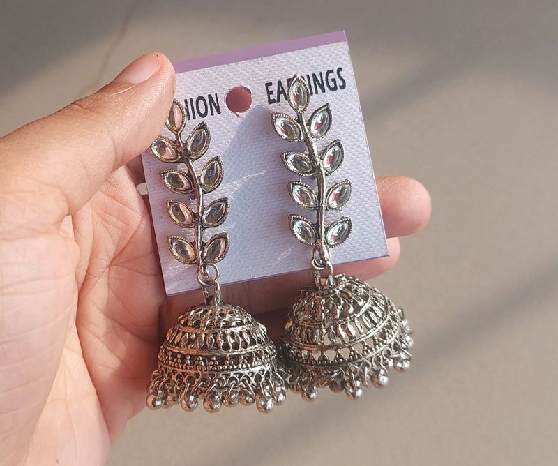 Silver Drop Earrings