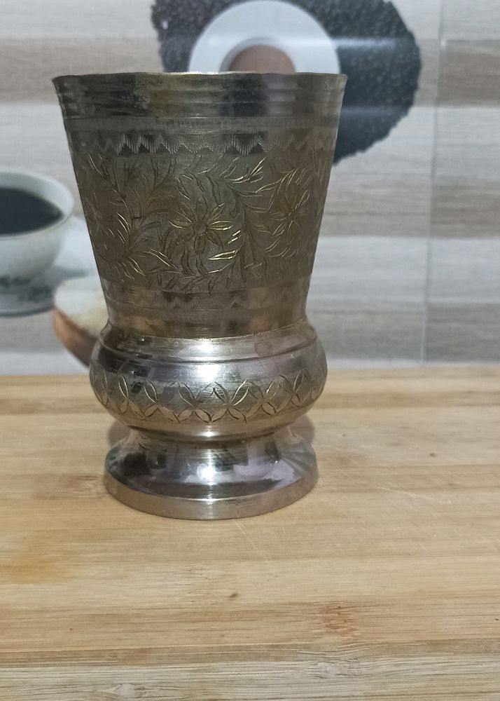 Antique Brass Glass