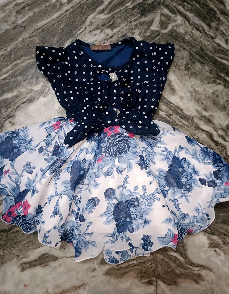 Beautiful Baby Girl Floral Frock