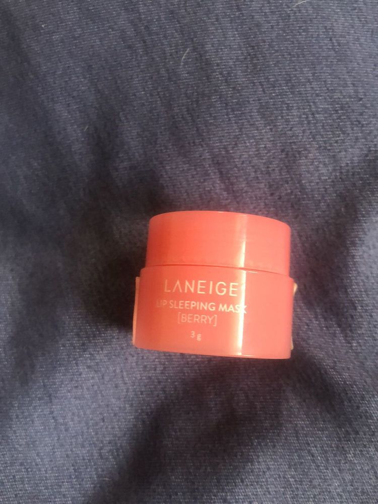 Laneige Lip Sleeping Mask(Berry)And Shower Gel