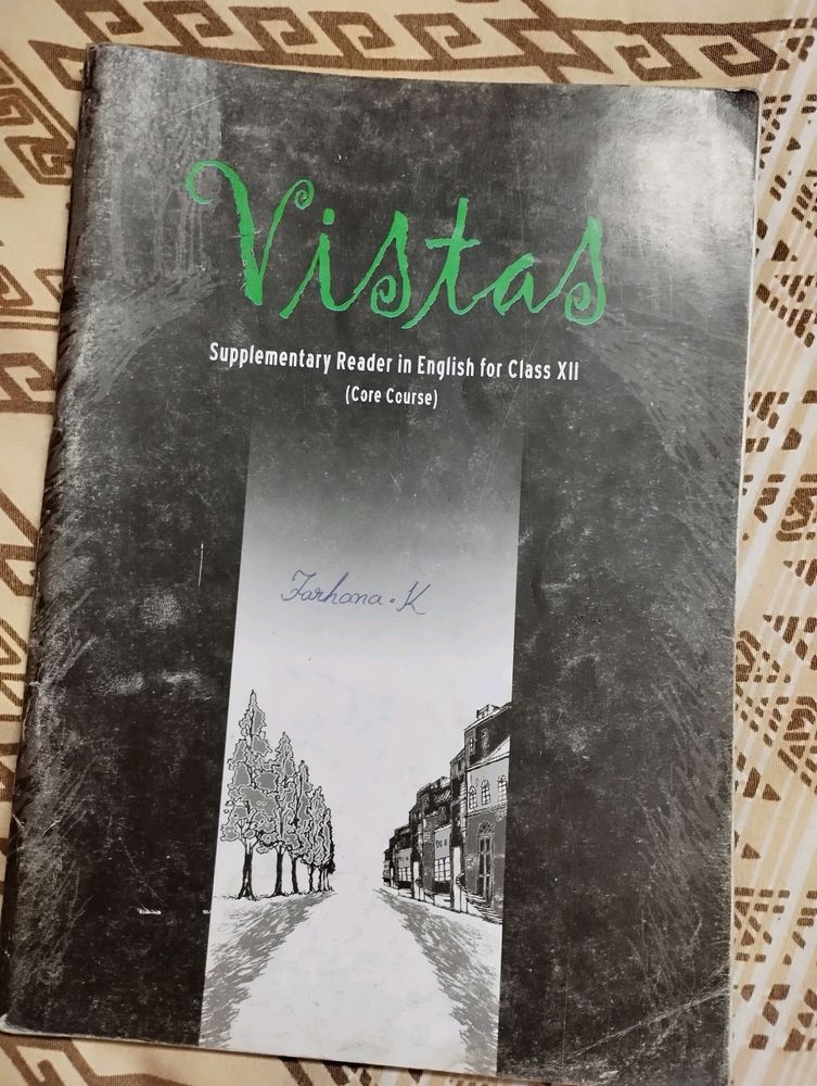 Vistas English Book Class 12